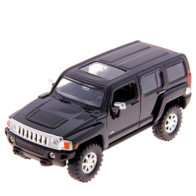Машинка инерционная Hummer H3 масштаб 1:38 Welly 43629W 1